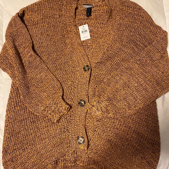 NWT Marled Cardigan Sweater - Picture 2 of 6